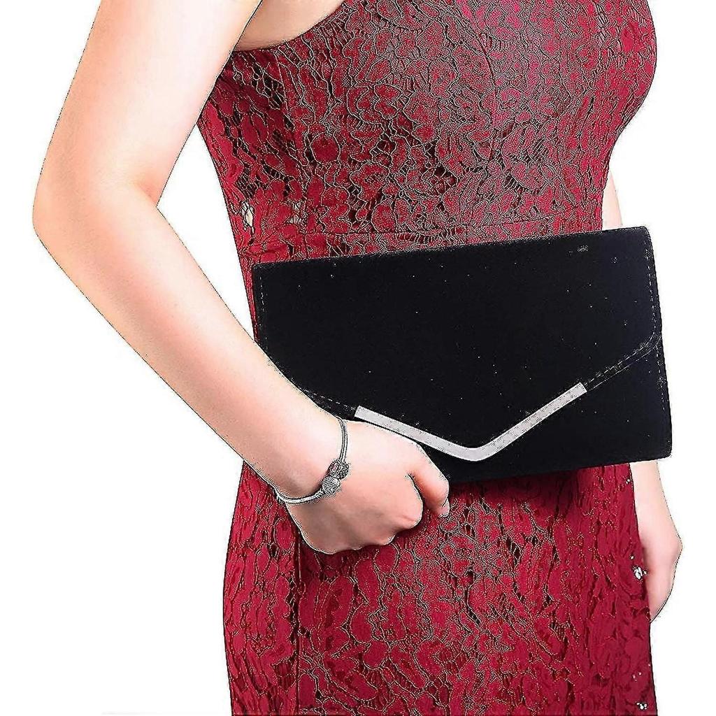 Women Clutch Purse Evening Bag Prom Handbag With Detachable Chain For Wedding