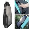 Botella de Agua Aero de 600 ml y Portabidón para Bicicleta de Carretera/Triatlón Botella Aerodinámica PP de Grado Alimentario Diseño de Flujo de Aire Gran Capacidad Tetera para Ciclismo