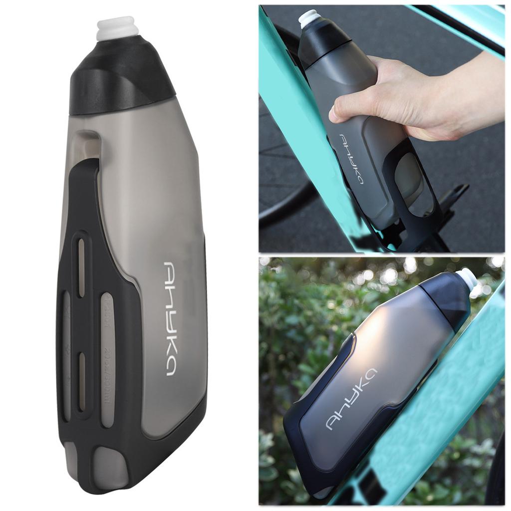 Set Suport Sticlă de Apă Aerodinamică 600ml pentru Bicicletă Cadru Bicicletă MTB Șosea Tub Inferior Fierbător Apă Ciclism Sticlă de Apă pentru Ciclism