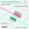 Travel Folding Toothbrush Portable Mini Toothbrush With Soft Medium Bristles For CampingUseful Design Soft Bristles Brushes