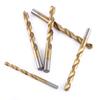 19pcs Roll-Forged High Speed Steel Drill Bits Metric Drill Bit Set  For Plastic