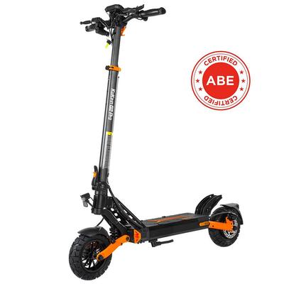 Elektrikli Scooter Kukirin G2 Pro ABE 9" 250W Motor Katlanabilir Elektrikli Scooter 48V 15.6AH Maksimum Hız 20Km/saat LCD Ekran Siyah
