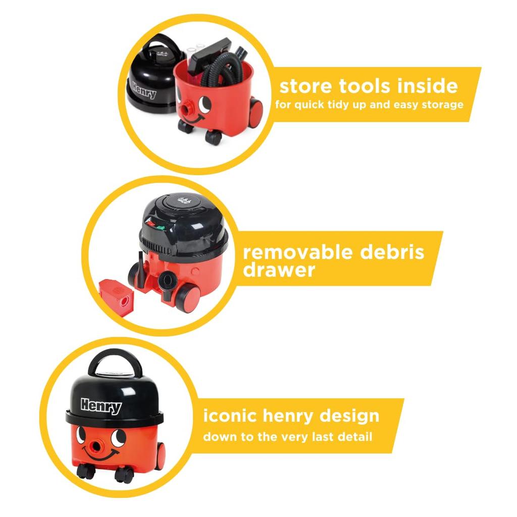 Originaler CASDON Henry Spielzeugstaubsauger