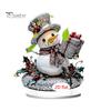 Christmas Party Supplies 2D Acrylic Angel Figurine with Warm LED Lights, Glowing Holiday Tabletop Decorative Signs Decor for Home Living Room