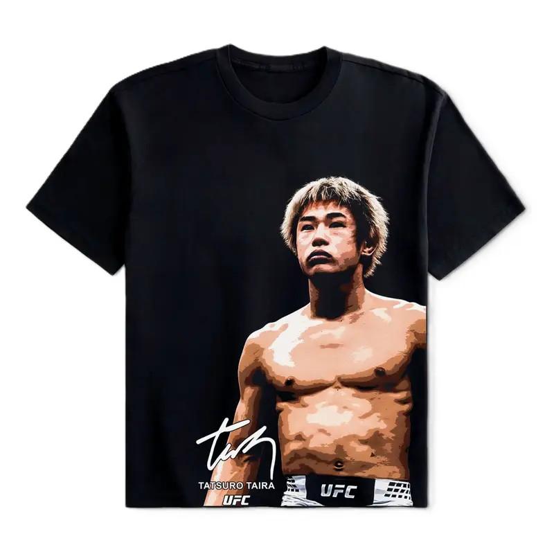 Tatsuro Taira Vintage T Shirt MMA Fighter Graphic Tee Fight Fan Gift