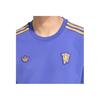 adidas Originals Manchester United Terrace Icons Football Striped Crew Neck T-Shirt Men Tops JN2823