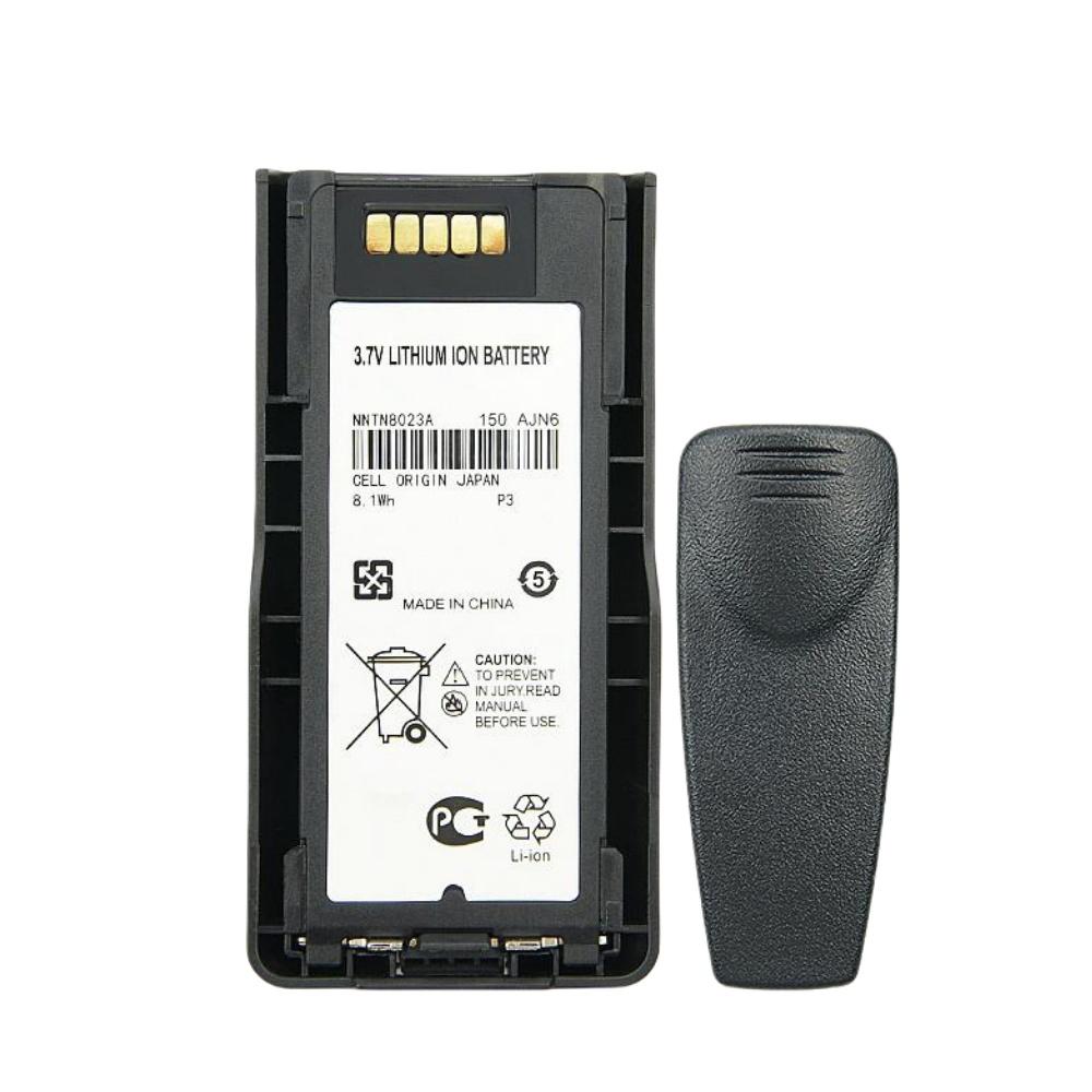 2900mAh NNTN8023, NNTN8023A, NNTN8023AC Battery for Motorola MTP3100 MTP3150 MTP3250 Two Way Radios Battery with Belt Clip