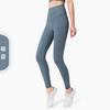 High-Waisted Seamless Yoga Leggings Women Ultra-Soft Stretch Fitness Pants 9/10 Length Breathable Nylon Spandex