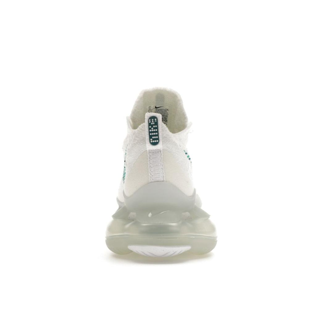Nike Air Max Scorpion Flyknit Hvite Klar Smaragd Unisex Sneakers Jordblå Klar Smaragdgrønn DJ4701-100