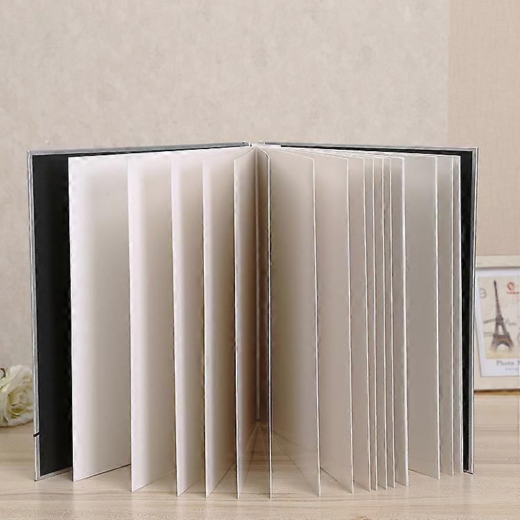 Photo Album Wedding Guest Book DIY Memory Book White Dandelion Scrapbook With 50 Black Pages Present