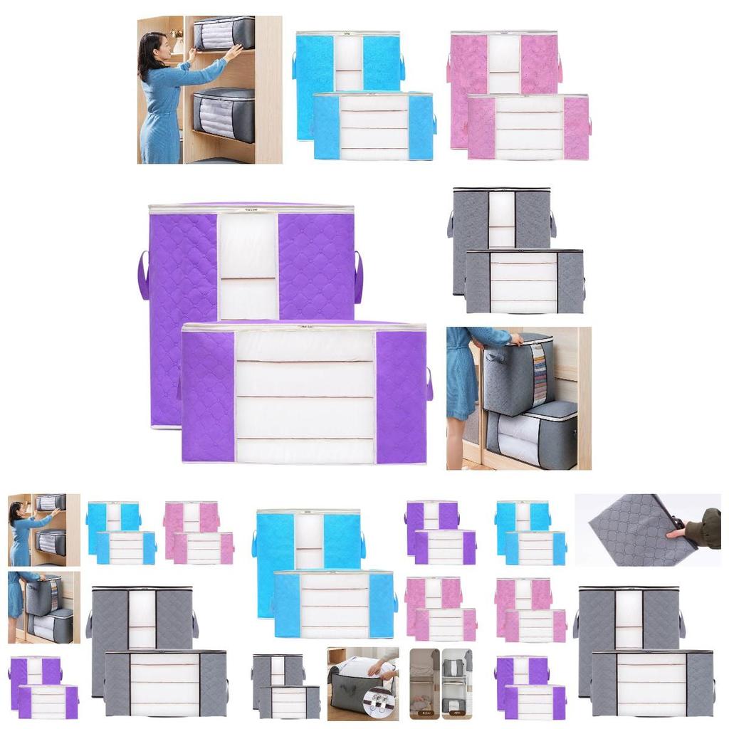 Versatile Non-woven Fabric Storage Bag For Bedding, Clothes, And More