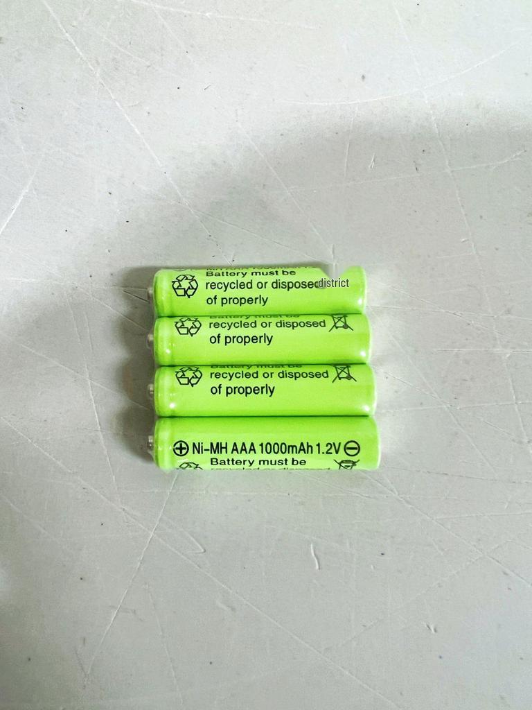 Rechargeable Nickel-Cadmium and NiMH Battery Set - No. 5 & No. 7 Large Capacity Batteries, Spot Delivery