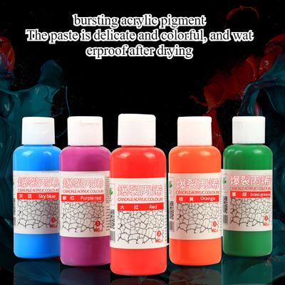 100ml Bursting Acrylic Art Oil Paint for Children's Painting and Graffiti Beginners