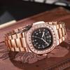 Square Watch for Men Waterproof Luminous Date Wristwatch Stainless Steel Quartz Watches