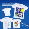 Kid's Tie-Dye Cotton T-Shirt DIY Art Kit - Father's Day Gift