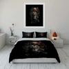 Lion Floral Art Decor Prints Soft Comfortable Duvet Cover Bedding Set Included 1*Duvet Cover & 2*Pillowcases gift