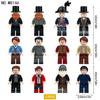 Compatible City Occupation Building Block Figurine Teacher Student Boy Girl Building Block Figurine Toy
