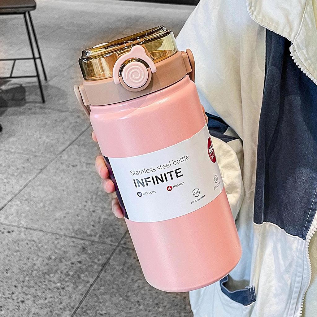 MYEEDA Water 1 Stainless Steel Water Bottle with Elementary School Water Mug Easy To Bottle for 1 Large Direct Stainless Steel Insulated One Cold