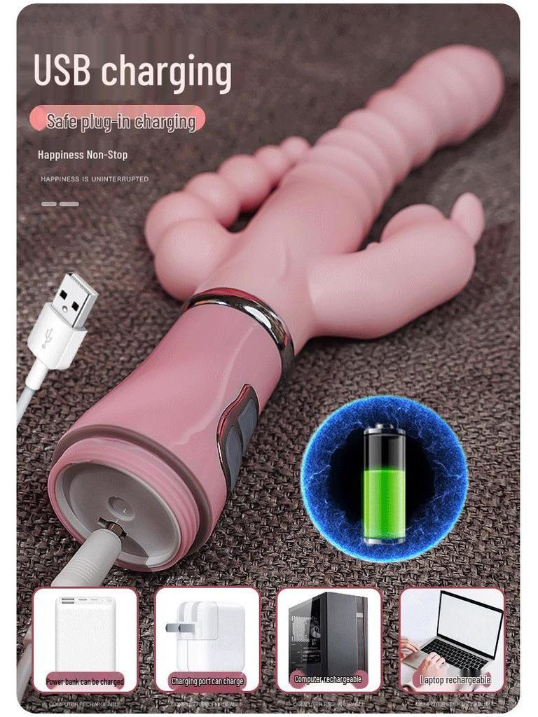 Ji Yu Lu Mina Electric Vibrator for Women - G-Spot & Anal Stimulator Sex Toy