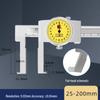 Guanglu Groove Caliper with Flat & Cylindrical Jaws, Dial Caliper (150, 200, 300mm)