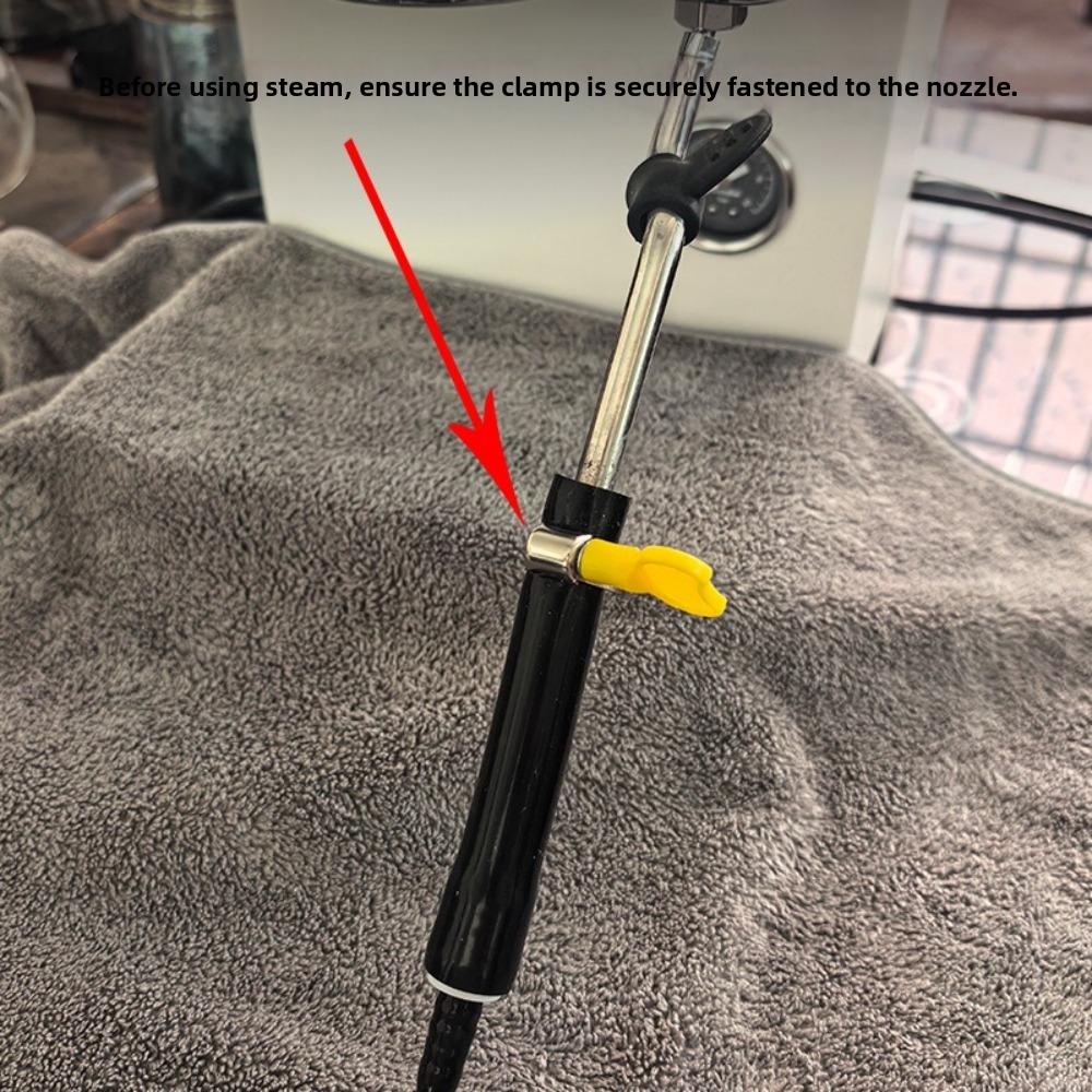 Heat Resistant Espresso Machine Cleaning Brush Flexible High Steam Brush  Home Barista