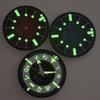 31mm Beige/Black/Red/Blue/White Sterile Dial Face Fit NH35A NH36A ETA2824 PT5000 Automatic Watch Parts Green Lume Arrow Hands