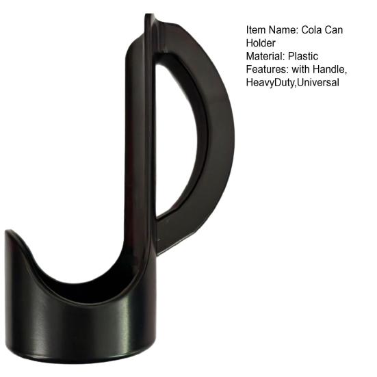 Porta Lattina di Cola con Manico Plastica Robusta Impugnatura Manuale per Lattine Standard Mantiene le Mani Calde e Asciutte Bevande Gassate Porta Lattine di Birra Strumenti