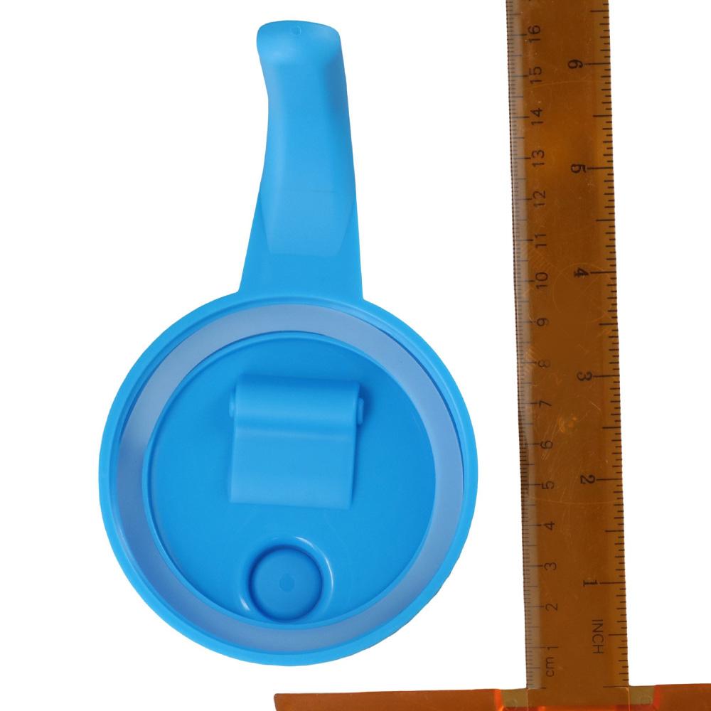 5 Pack Jar Not Included Pour Spout Lids with Handle Colorful Reusable Plastic Flip Cap Lid Kitchen