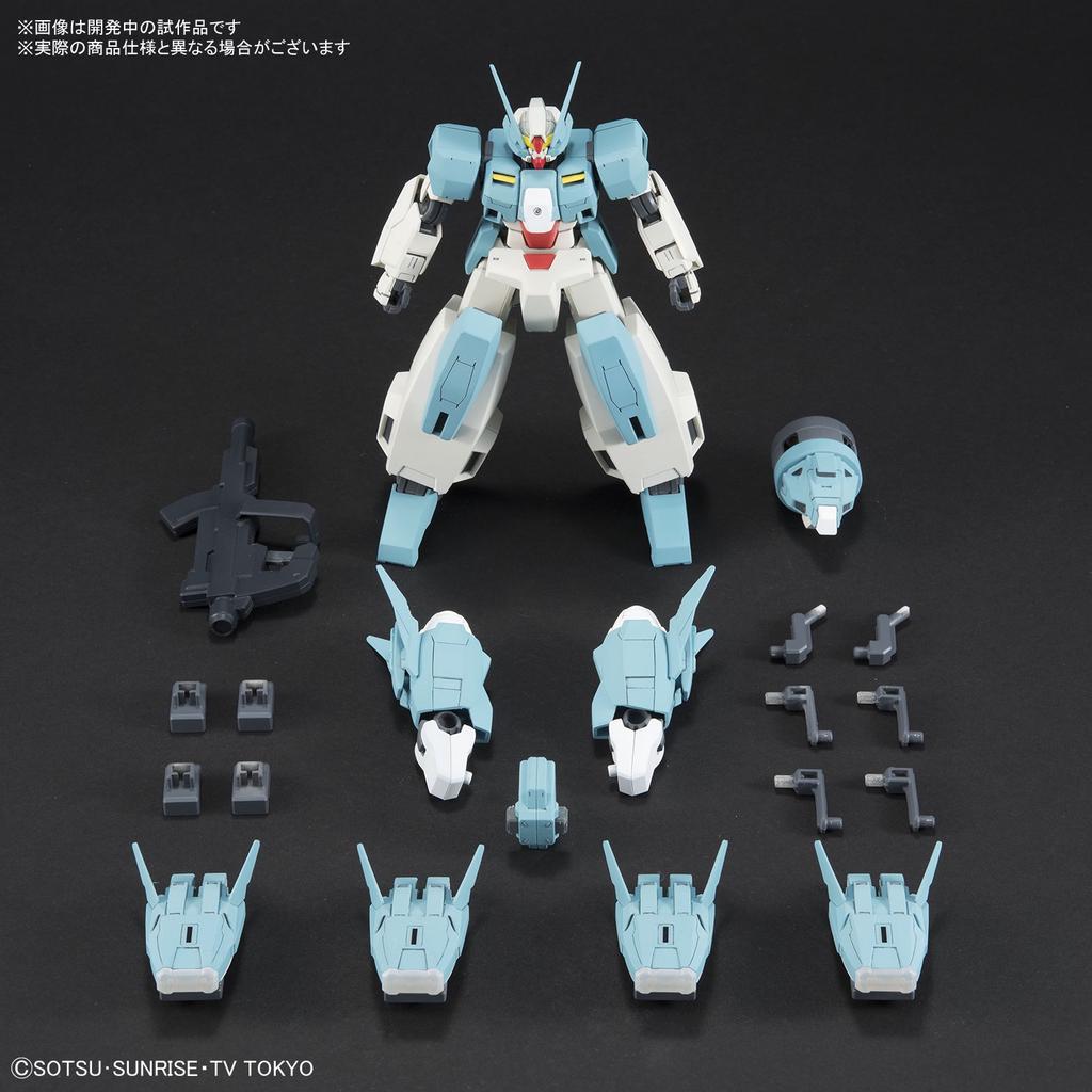 HGBD Gundam Build Divers Seravee Gundam Scheherazade 1/144 Scale Color-coded Plastic Model