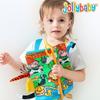 Jolly Baby Stoffbuch, koreanische Version, 2 Bände, koreanisches Kinderspielzeug