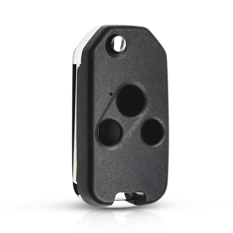 KEYYOU Modified Remote Key Shell Fob 2/3/4 Buttons Case For Honda Fit CRV Civic 2009 Ight Ridgeline HRV Jazz ACCORD Jazz 2008
