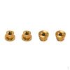 4 M2 Flange Wheel Nuts for 1/30 RC Crawler, Premium Aluminum Alloy Replacement Parts SCX30