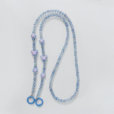 Αλυσιδάκι Κινητού Τηλεφώνου Crossbody Μακρύ με Χάντρες Θήκη Κινητού Κορδόνι Αντι-Απώλεια με Κλιπ Κρεμαστά Κολιέ Για Iphone