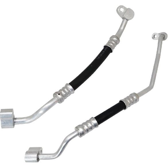 

Front AC Pipe Tube Aluminum 977612W001 977612W000 Compatible with Hyundai Santa Fe Sport Sport 2013-2018
