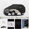 For Hummer H1 All-weather Outdoor Fully Covered with Snow and UV Protection Waterproof Sun Shade Snow Rain Wind Resistant