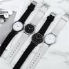 Modische leuchtende Uhr Damen-Kleber-Netzarmband Quarz-Uhr Damen-Uhr Nischen-Damen-Uhr