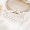 Unique Fashion Hair Accessories Ladies Geometric Metal Korean Hair Claw Clip