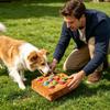 Dog Sniffing Mat Plush Carrot Puppy Sniffing Rug Pet Enrichment Mat For Pet Parents Animal Lovers Trainers Apartment Home Office