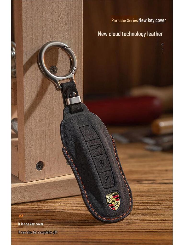 Porsche Macan Premium Autoschlüsselhülle & Halter