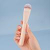 New single tongue foundation brush widened flat head non-marking liquid foundation brush does not eat powder makeup brush mask brush