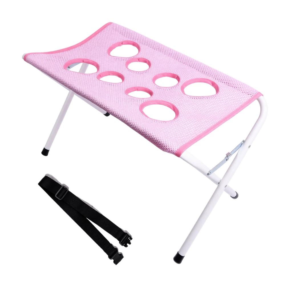 Pet Bathing Rack with Nail Trimming Restraint, -Scratch - Grooming Stand for Cats and Dogs