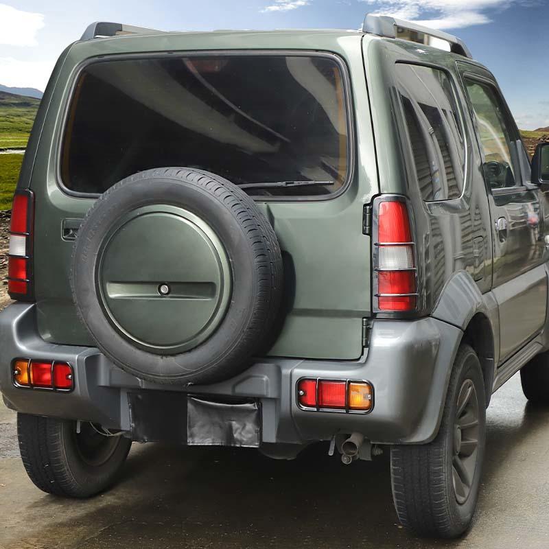 Car Rear Fog Lampshade Cover Lamp Protective Decoration Taillight Cover For Suzuki Jimny 2007-2017 Car Exterior Accessories
