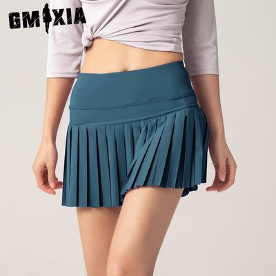 Yazlık Pileli Culottes Spor Koşu Kız Çocuk Şort Sahte İki Etek Spor Tenis Eteği