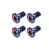 Rear Brake Disc Bolt Screws For Kawasaki KX125 250 KX250F 450F KX250X 450X 2003-2023
