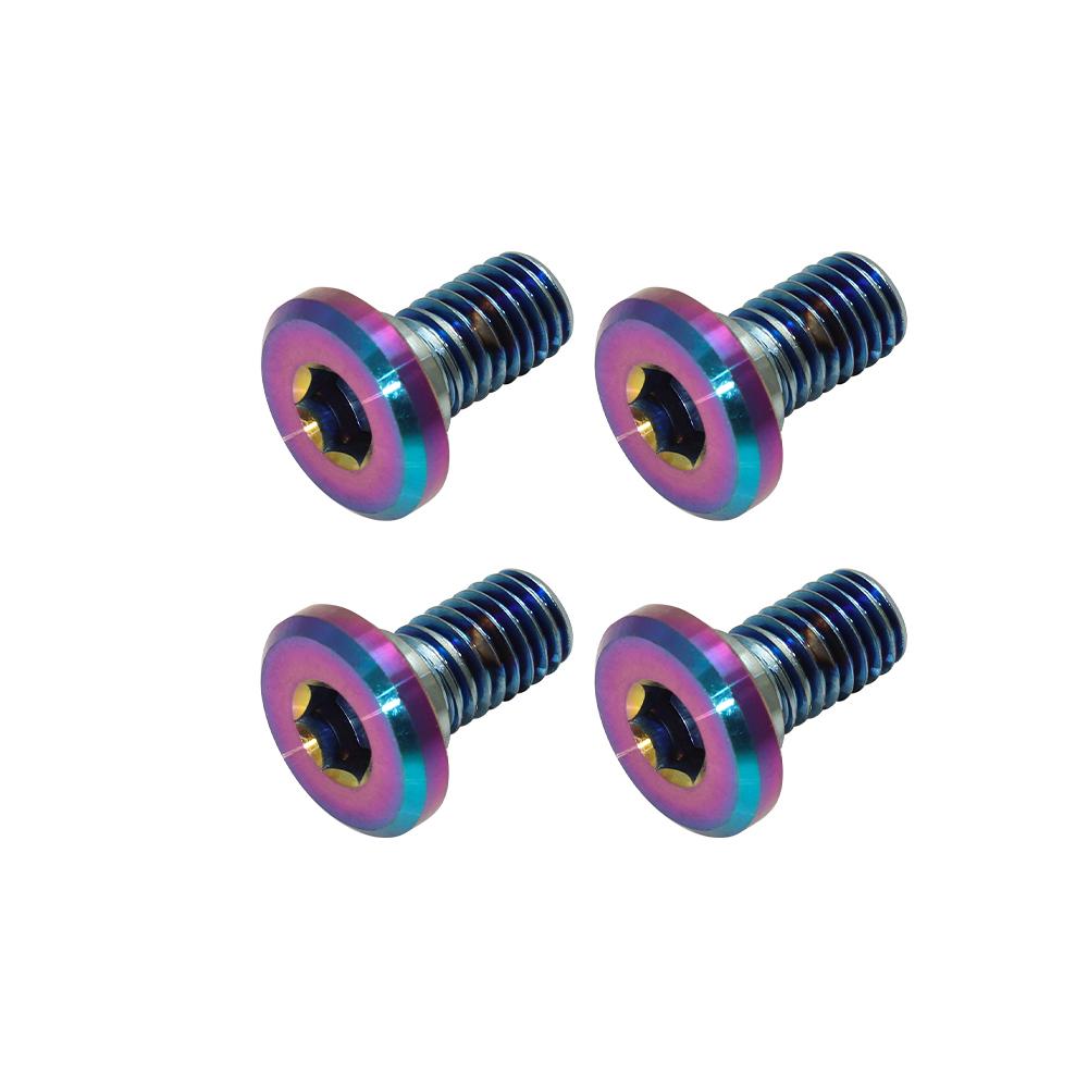 Rear Brake Disc Bolt Screws For Kawasaki KX125 250 KX250F 450F KX250X 450X 2003-2023