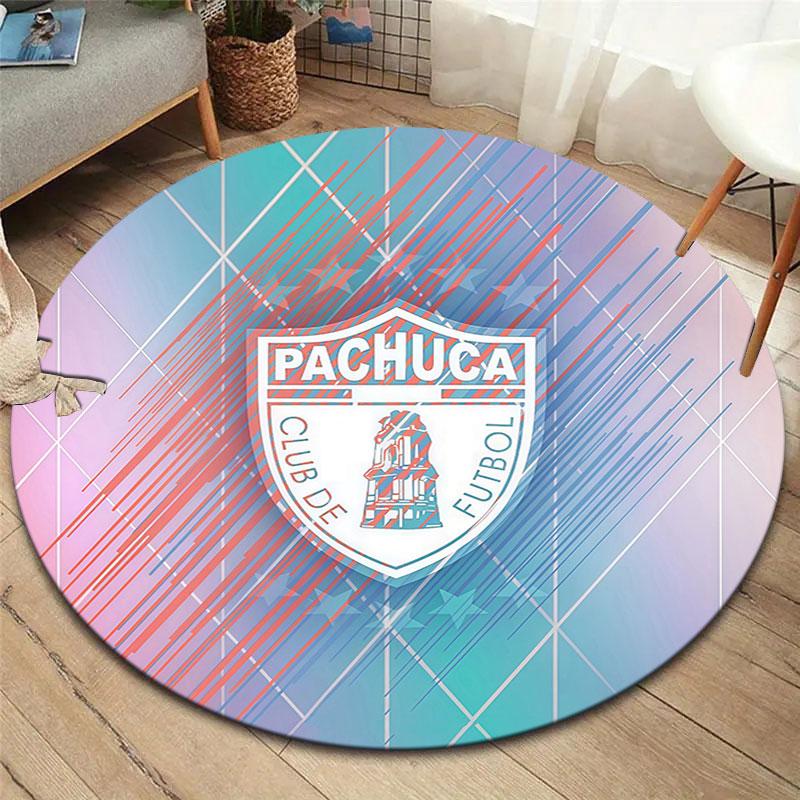 C.F. Pachuca Round Area Rug,Carpet Rug for Living Room Bedroom Sofa Playroom Decor,Non-slip Floor Mat