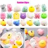 Cute Seal Squishy Animal Toy Stress Relief Squeeze Fun For Kids 50 Pieces Set