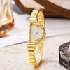 Kreative Damen-Armbanduhr mit Halbmond-Zifferblatt, Quarz, Authentisch, Geschenk