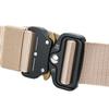 Men's Casual Sports Canvas Belt Outdoor Nylon Belt Trouser Belt Insert Buckle Spring Buckle Thickening