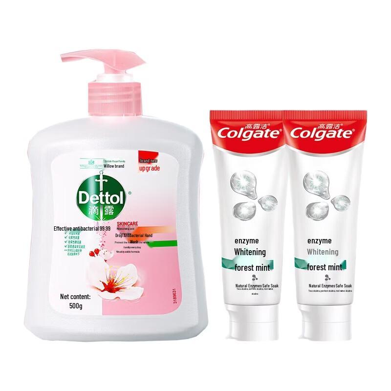 

Dettol Hand Wash & Colgate Toothpaste Bundle